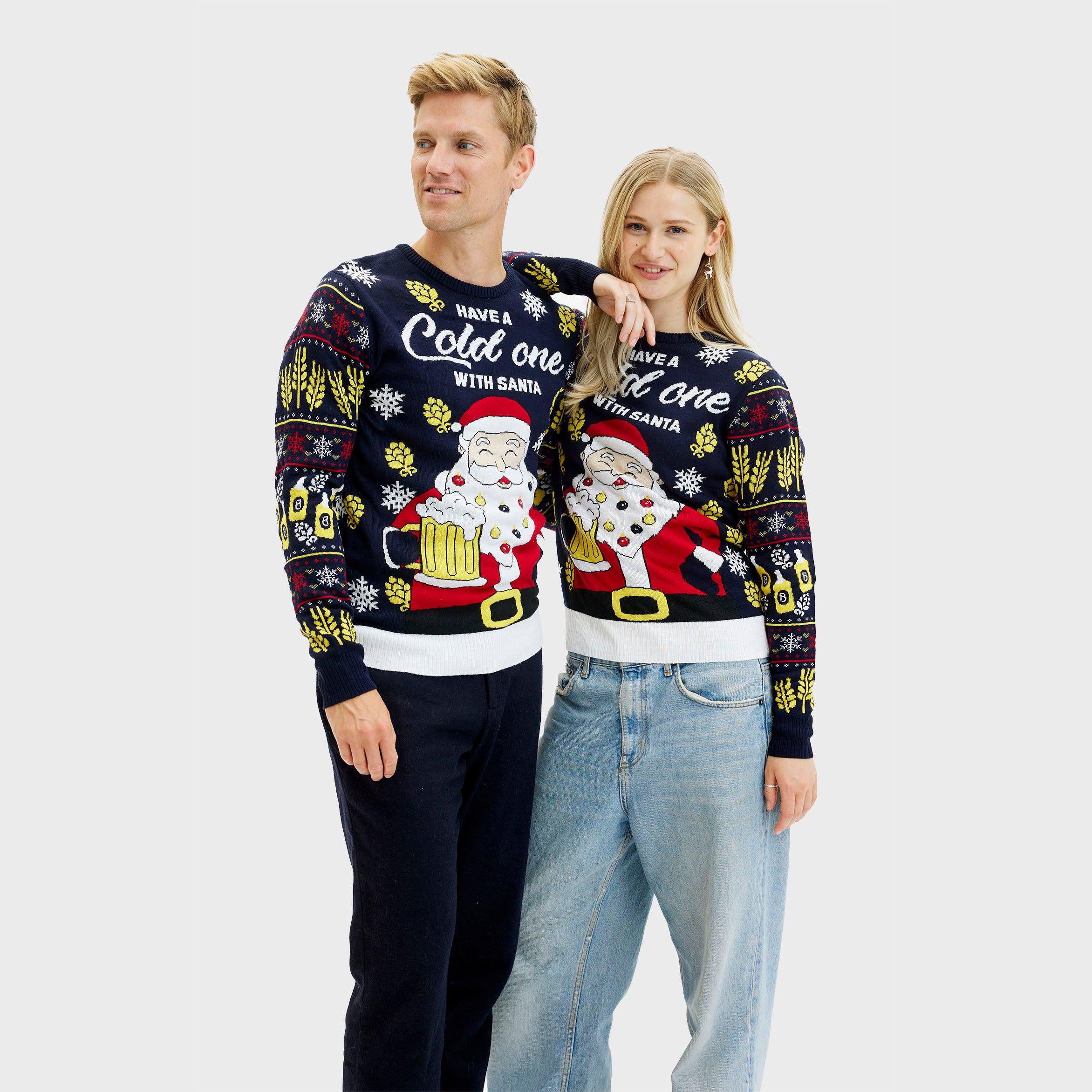 Have A Cold One With Santa - Heren